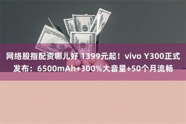 网络股指配资哪儿好 1399元起！vivo Y300正式发布：6500mAh+300%大音量+50个月流畅